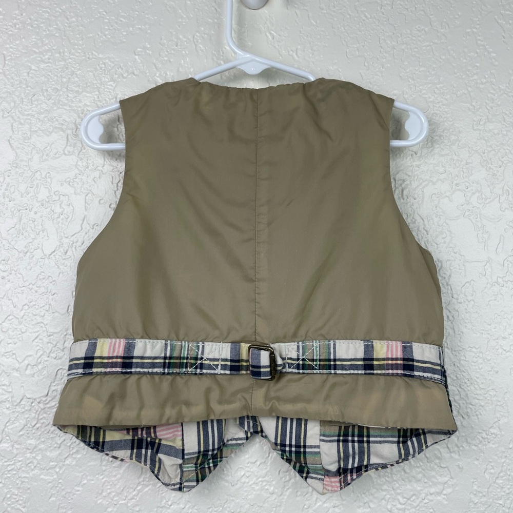 Baby Gap plaid suit vest - Picture 4 of 5